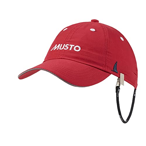 Musto Segelcap Fast Dry Crew Cap, Farbe:True red im Sale