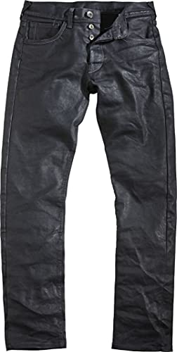 Rokker Rokkertech Black Motorrad Textilhose, schwarz, 31 im Sale