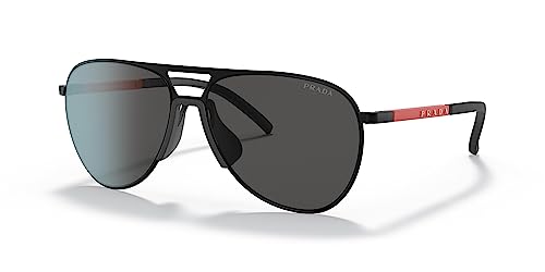 Prada Herren 1BO06L Sonnenbrille, Matt Grey/Grau, Einheitsgröße im Sale