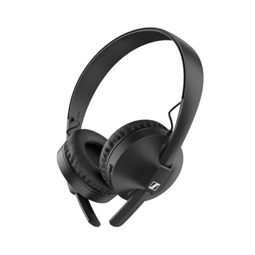 Sennheiser HD 250BT Bluetooth 5.0 kabelloser Kopfhörer mit AAC, aptX Low Latency, Schallwandlertechnologie und integriertem Mikrofon. Akkulaufzeit 25 Stunden, Schnellladefunktion mit USB-C, Schwarz im Sale