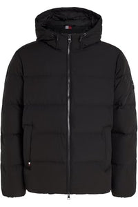 Thumbnail for Tommy Hilfiger DOWN HOODED PUFFER JACKET Gerade Herren, Schwarz (Black), XL im Sale