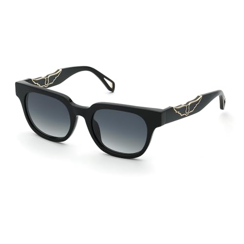 Zadig & Voltaire Damen Szv417 Sonnenbrille, schwarz (Shiny Black), 50/19/140 im Sale