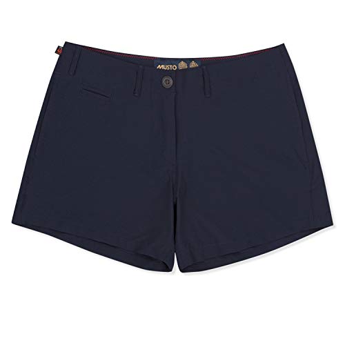 Musto Damen Gerippte UV, schnelltrocknend, W Shorts, 598 True Navy, 44 im Sale