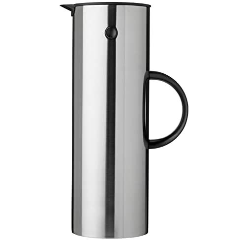 Stelton EM77 Isolierkanne, Kaffeekanne aus Kunststoff, Steel, 1 liter im Sale