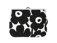 Thumbnail for Marimekko Puolikas Kukkaro Mini Unikko Kosmeti Etui, Purse, Höhet: 14.00 cm Breite: 20.00 cm, Schwarz/Weiß, 100% Baumwolle im Sale