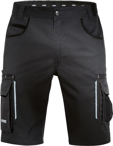 Uvex Tune-Up Arbeitshosen Männer Kurz - Shorts für die Arbeit - Schwarz - Gr 34W/Etikettengröße- 52 im Sale