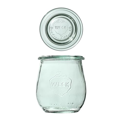 Weck rund Rand mini Tulip Jar, 220 ml, transparent, 12 stück im Sale