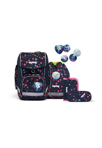 ergobag cubo Set ergonomischer Schulrucksack Klassisch 6-teilig 1. Klasse Grundschule im Sale