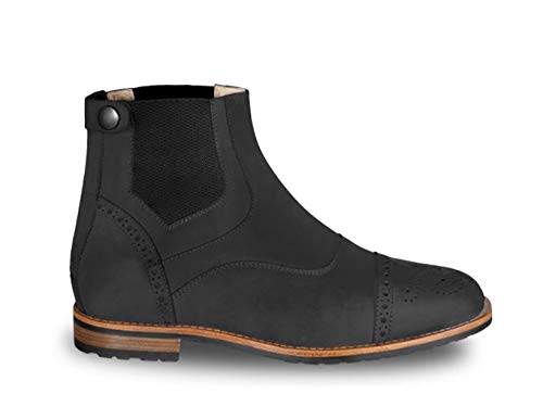 Cavallo Stiefeletten Schuhe Brogue Pro Nubuk schwarz, Schuhgröße:5 im Sale