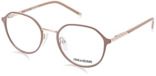 Zadig&Voltaire Damen VZV354 Sonnenbrille, Shiny Copper Gold with Coloured Parts, 49 im Sale