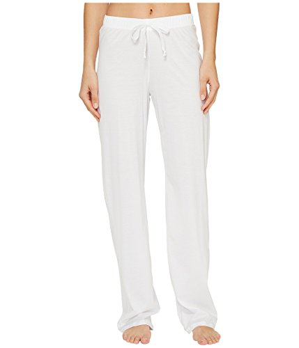 HANRO Damen Hose lang Cotton Deluxe, Weiß (white 0101), 42/44 (Herstellergröße: M) im Sale