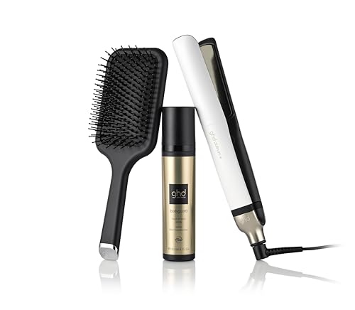 ghd platinum+ Geschenkset mit dem ghd bodyguard und der Allrounder Bürste - Paddle Brush im Sale