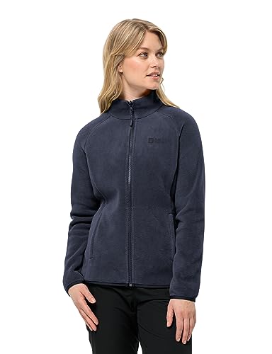 Jack Wolfskin Damen Moonrise Fz W Fleece Jacke, Schwarz, EU im Sale