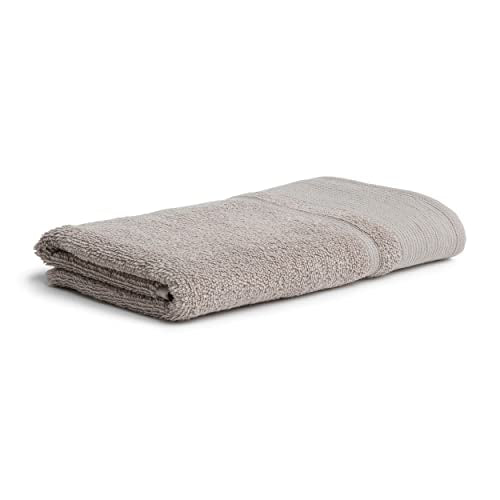 Möve Wellbeing Perlstruktur mit Biesen Duschtuch 67 x 140 cm, Handtuch - Made in Germany, 85% Bio-Baumwolle 15% Leinen, Cashmere