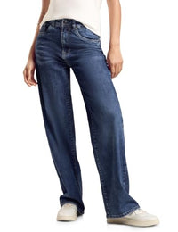 Thumbnail for STREET ONE Damen A378109 Jeans Loose Fit, Dark Blue Washed, 34W / 30 im Sale