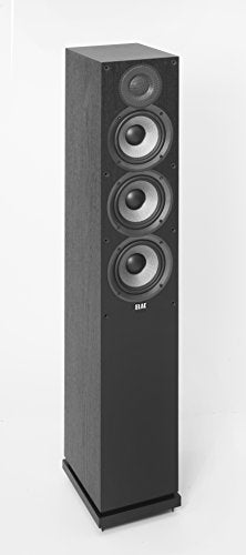 ELAC Debut 2.0 Standlautsprecher F5.2, Box für Musikwiedergabe über Stereo-Anlage, 5.1 Surround-Soundsystem, exzellenter Klang und hochwertiges Design, 3-Wege Lautsprecher, Schwarz dekor im Sale