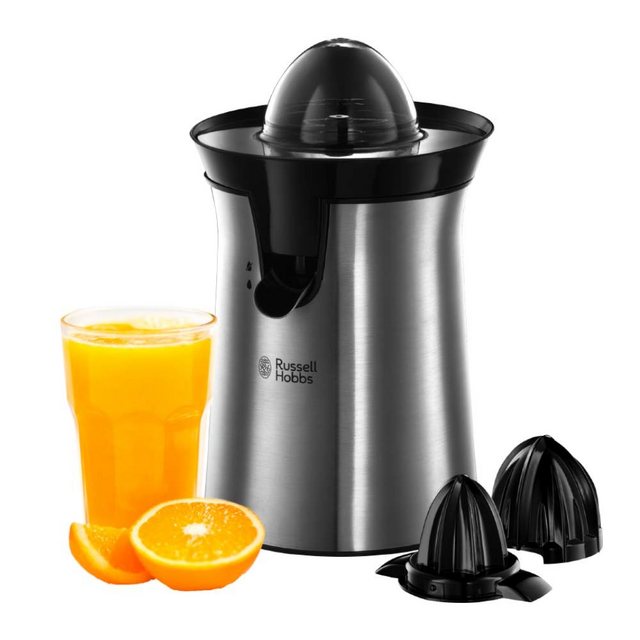 RUSSELL HOBBS Zitruspresse Classics 22760-56 Orangen-Saftpresse Edelstahl 60W, 60 W, aus Edelstahl, Indukiton