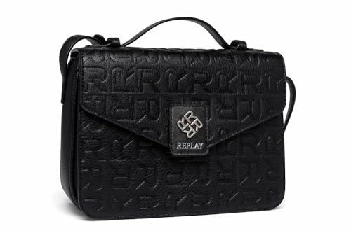 Replay Damen Handtasche Klein, Black 098 (Schwarz), Onesize im Sale