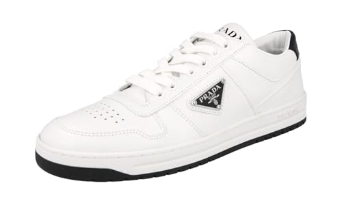 Prada Damen Weiss Leder Sneaker 1E792M 39.5 EU im Sale