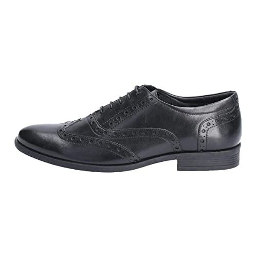 Hush Puppies Herren Oaken Brogues, Schwarz (Black Black), 44 EU