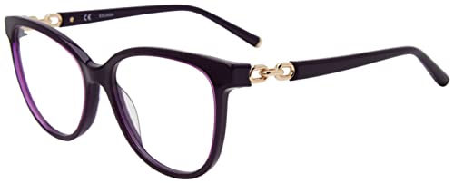 Escada Damen Vesd55 Sonnenbrille, Shiny Violet Top/Transp.Violet, 66 im Sale