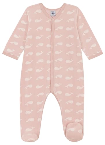 Petit Bateau Baby-Mädchen A0AH0 Pyjama zum Schlafen gut, Saline/Marshmallow, 3 Mois im Sale