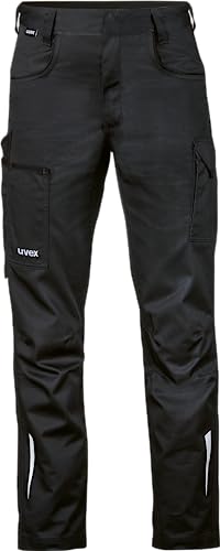 Uvex syneXXo Light Männer Arbeitshose, Lange Bundhose für die Arbeit, Schwarz, im Sale