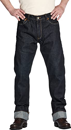 Rokker Iron Selvage Raw Jeans 34 L32 im Sale