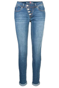 Thumbnail for Buena Vista Jeans Malibu Stretch in Blau, im Sale