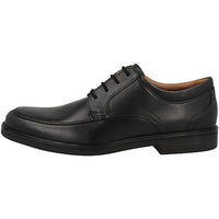 Thumbnail for Clarks Herren Un Aldric Park Derbys, Black Leather, EU im Sale