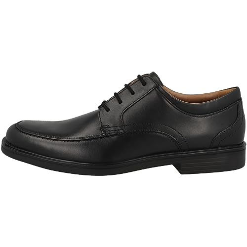 Clarks Herren Un Aldric Park Derbys, Black Leather, EU im Sale