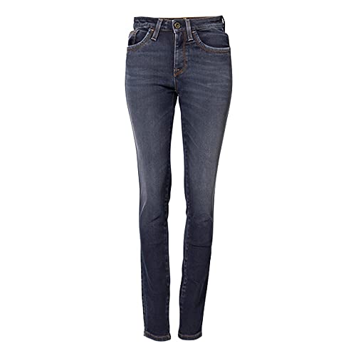 Rokker RT Mid Waist Slim Jeans Lady kurz incl. Protektoren (Blau), W29/L30 im Sale