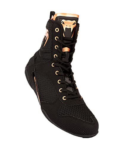 Venum, Elite Boxschuhe, Herren, 46, Schwarz/Bronze im Sale