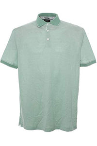 Thumbnail for Kitaro Poloshirt Polo Shirt Hemd Herren Kurzarm Merzerisierte Baumwolle, Farbe:hellblau, Herrengrößen: im Sale