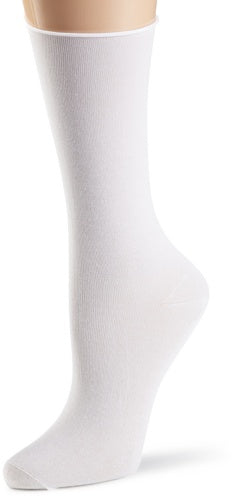 Elbeo Damen Roll-in Light Cotton Socken, Weiß (weiß 9600), 35-38 (I) im Sale