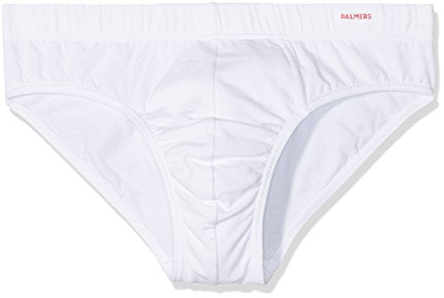 Palmers Herren Pure Cotton Doppelpack Slip, Weiß (Weiss 100), X-Large (2er Pack) im Sale