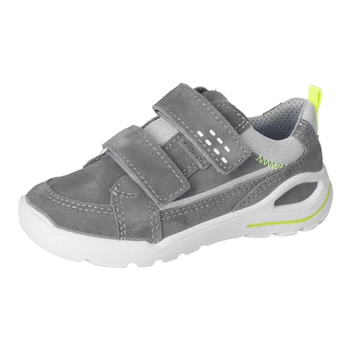 RICOSTA Jungen Low-Top Sneaker Rider, Kinder Halbschuhe, Weite: Mittel, lose Einlage, Strassenschuhe, Sportschuhe, Carbon/hellgrau (490), 30 EU im Sale