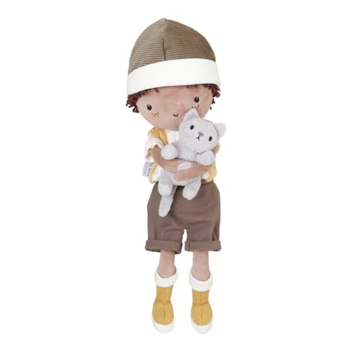 Tiamo Little Dutch 4537 Stoffpuppe Kuschelpuppe Jake (35 cm)