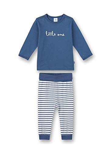 Sanetta Baby - Jungen Schlafanzug Lang Blau Baby und Kleinkind Schlafanz ge, Ink Blue, 80 EU im Sale