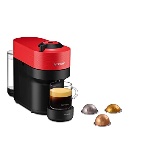 Nespresso Krups YY4888FD Vertuo POP Kaffeemaschine, rot