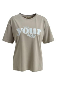 Thumbnail for SMITH & SOUL T-Shirt with Print in Beige, im Sale