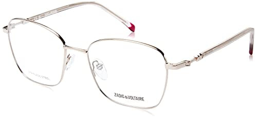 Zadig & Voltaire Damen Vzv352 Sonnenbrille, Glänzend, Rot, Gold, 66 im Sale