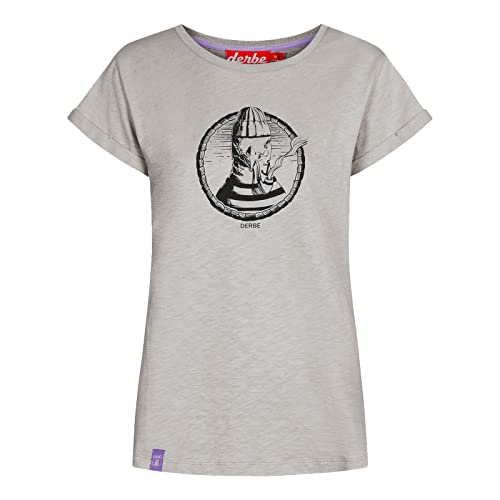 derbe T-Shirt Matrosenmöwe Women, M, Grey im Sale