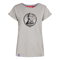 Thumbnail for derbe T-Shirt Matrosenmöwe Women, M, Grey im Sale