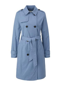 Thumbnail for s.Oliver Damen 2149064 Trenchcoat, blau 5271, 34 im Sale