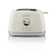 Thumbnail for Gorenje T 900 RL Toaster mit 7 Röstgradstufen/Auftaufunktion / Automatischer Auswurf & Ausschaltung / Beleuchtete Knöpfe/ Kabelfach/ 18,4 cm/ 1000 W/ Champagnefarbe im Sale