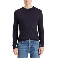 Thumbnail for Scotch & Soda Herren Core - Viscose Crewneck Pullover Sweater, Night 0002, EU im Sale