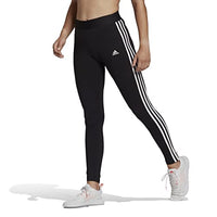 Thumbnail for adidas Damen 3 Stripes Leggings , Black / White, im Sale