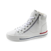 Thumbnail for Paul Green Damen, Frauen High-Top Sneaker,Sportschuhe,Freizeitschuhe,Turnschuhe,Laufschuhe,schnürschuhe,high top Sneaker,Weiß (JA),37.5 EU / 4.5 UK im Sale