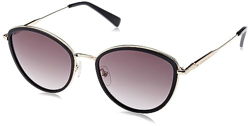 Longchamp Unisex LO170S Sunglasses, 728 Gold/Black, One Size